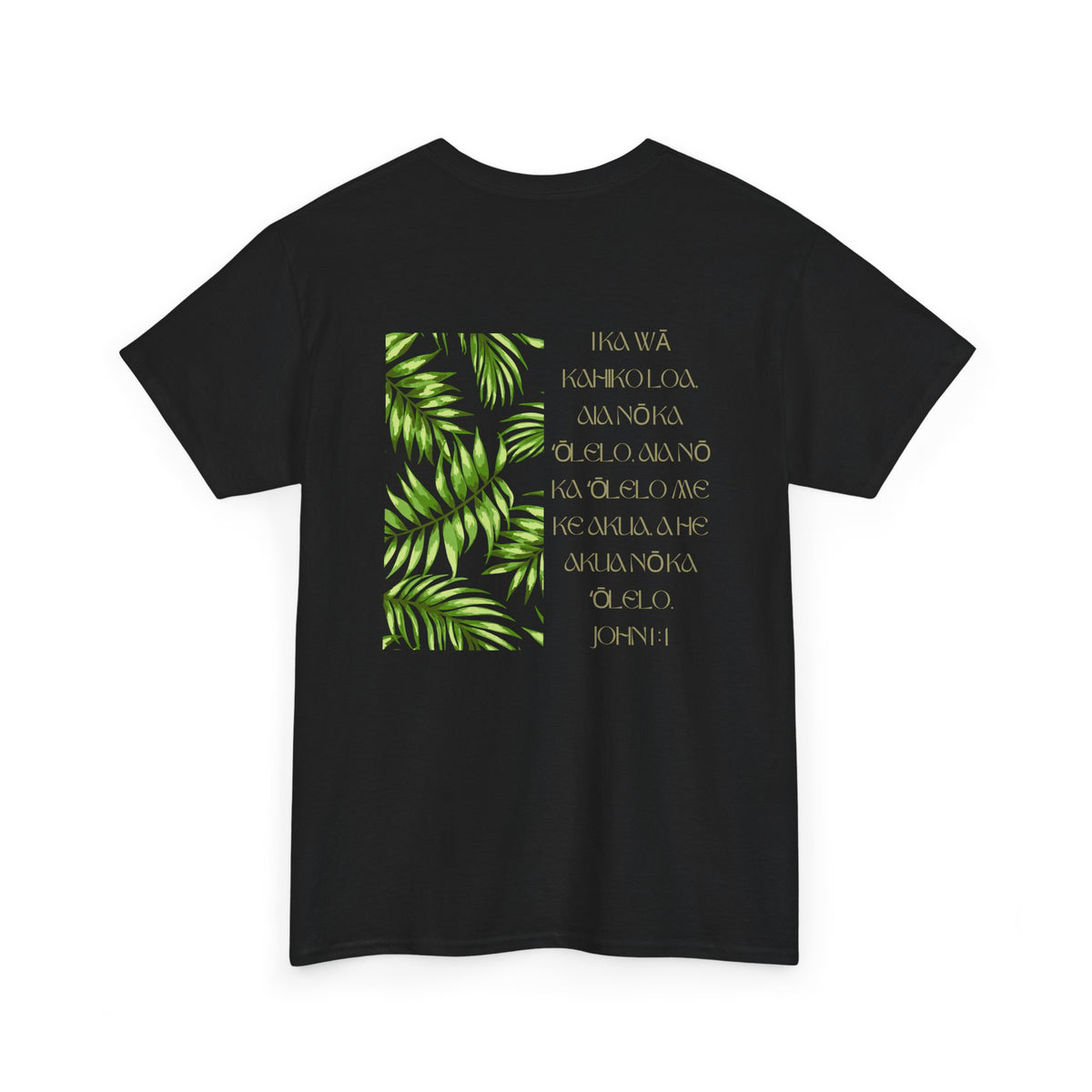 John 1:1 Tee // Black