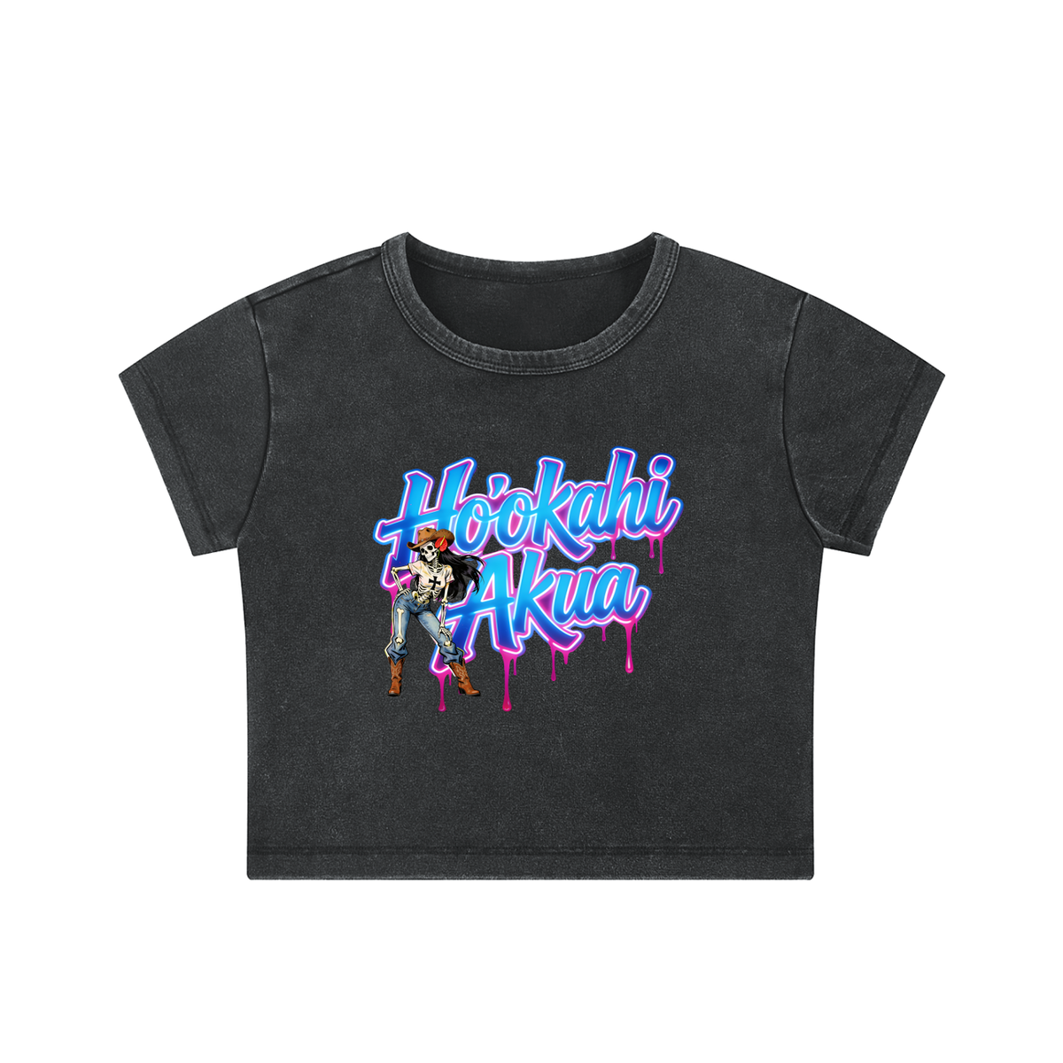 Cowgirl Skeleton Baby Tee