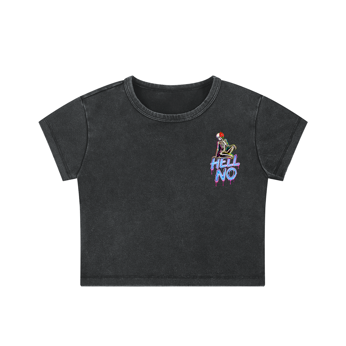 Hell No Baby Tee