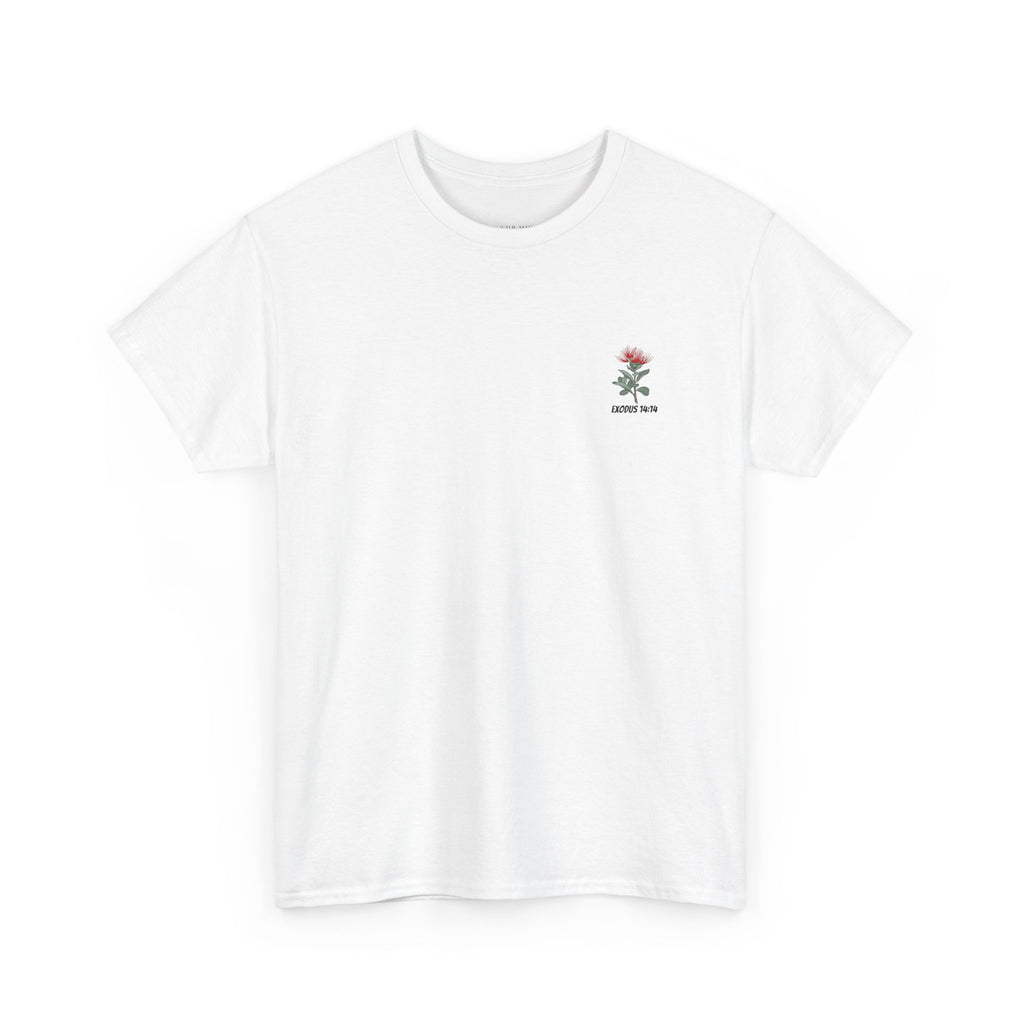 Exodus 14:14 Tee // White