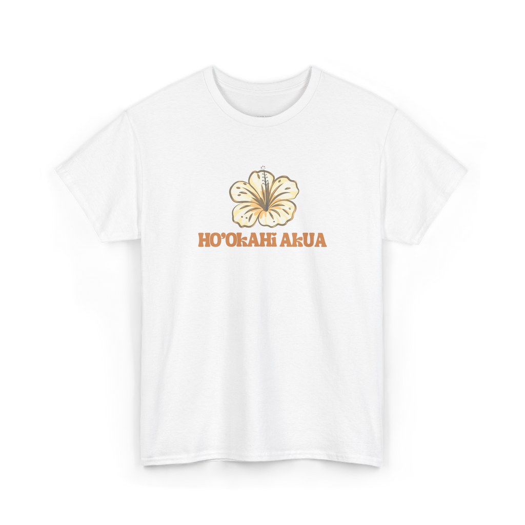 Pua Akua Tee // White