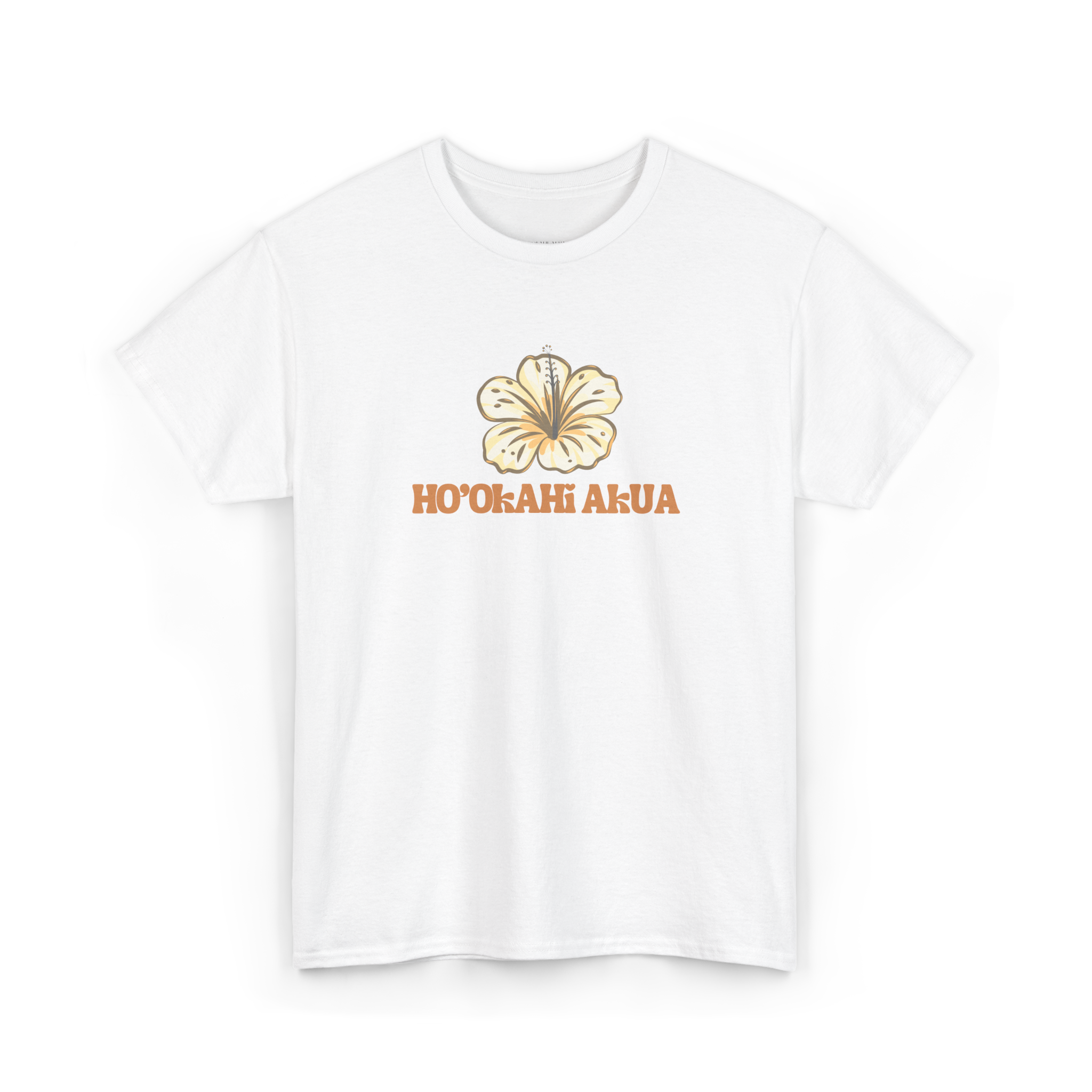 Pua Akua Tee // White