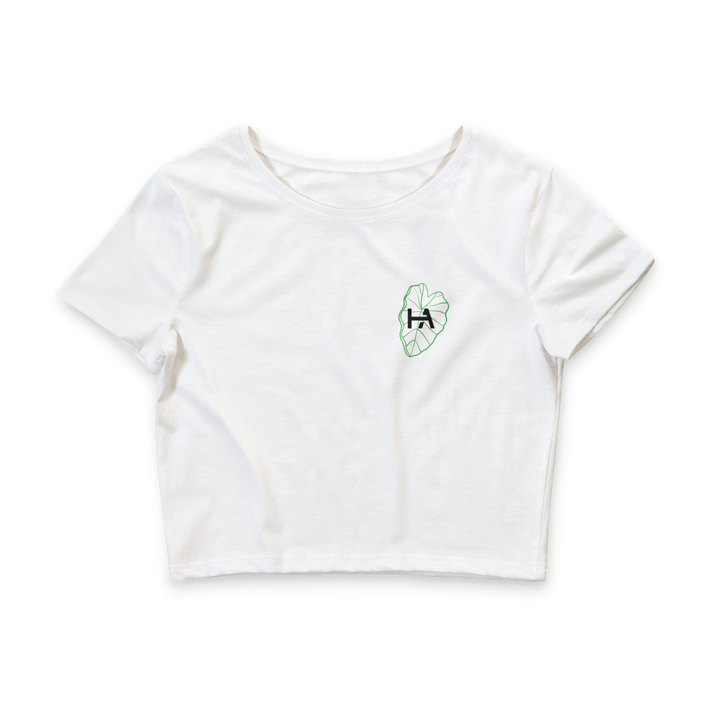 Kalo Crop Top // White