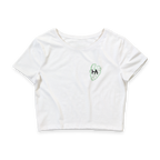 Kalo Crop Top // White