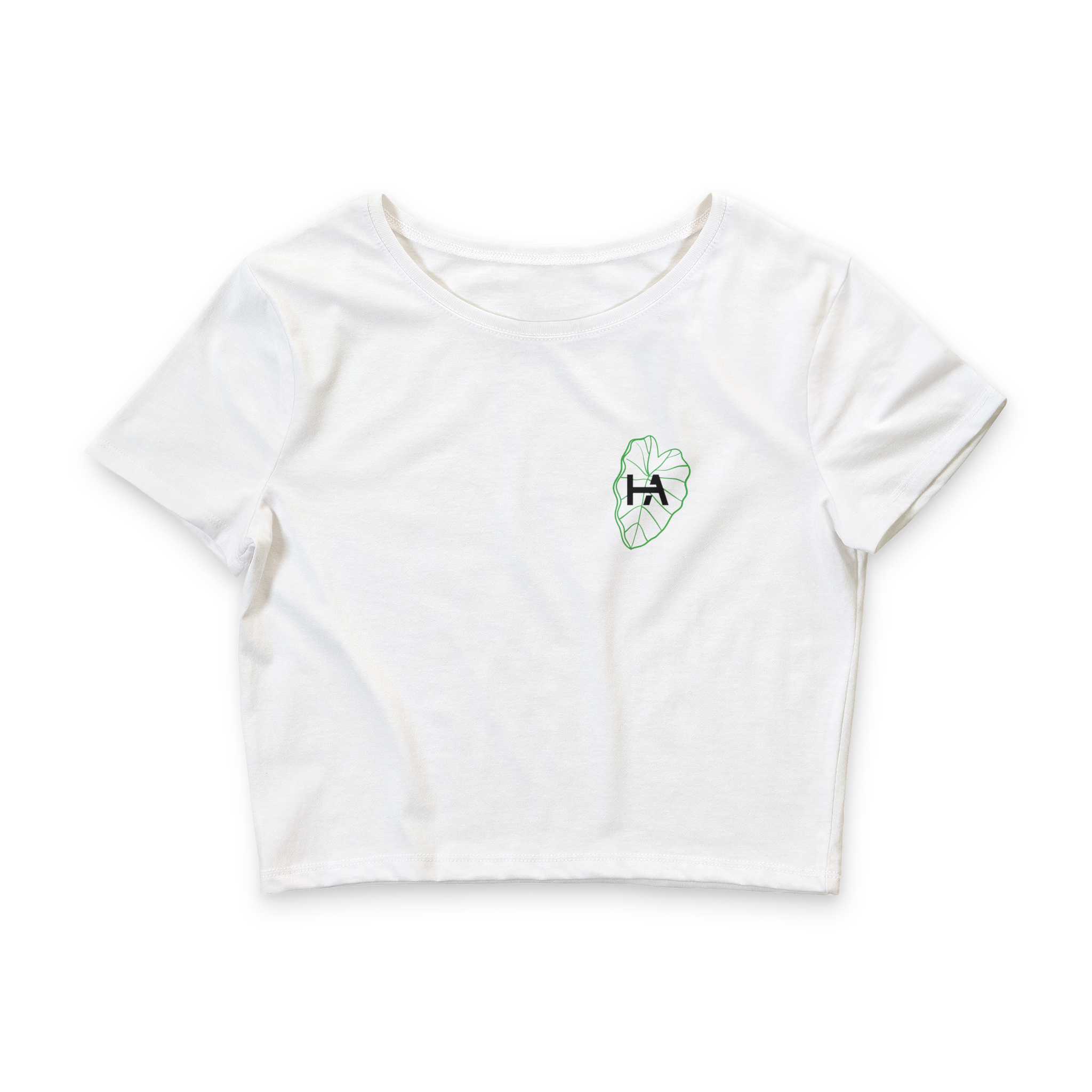 Kalo Crop Top // White