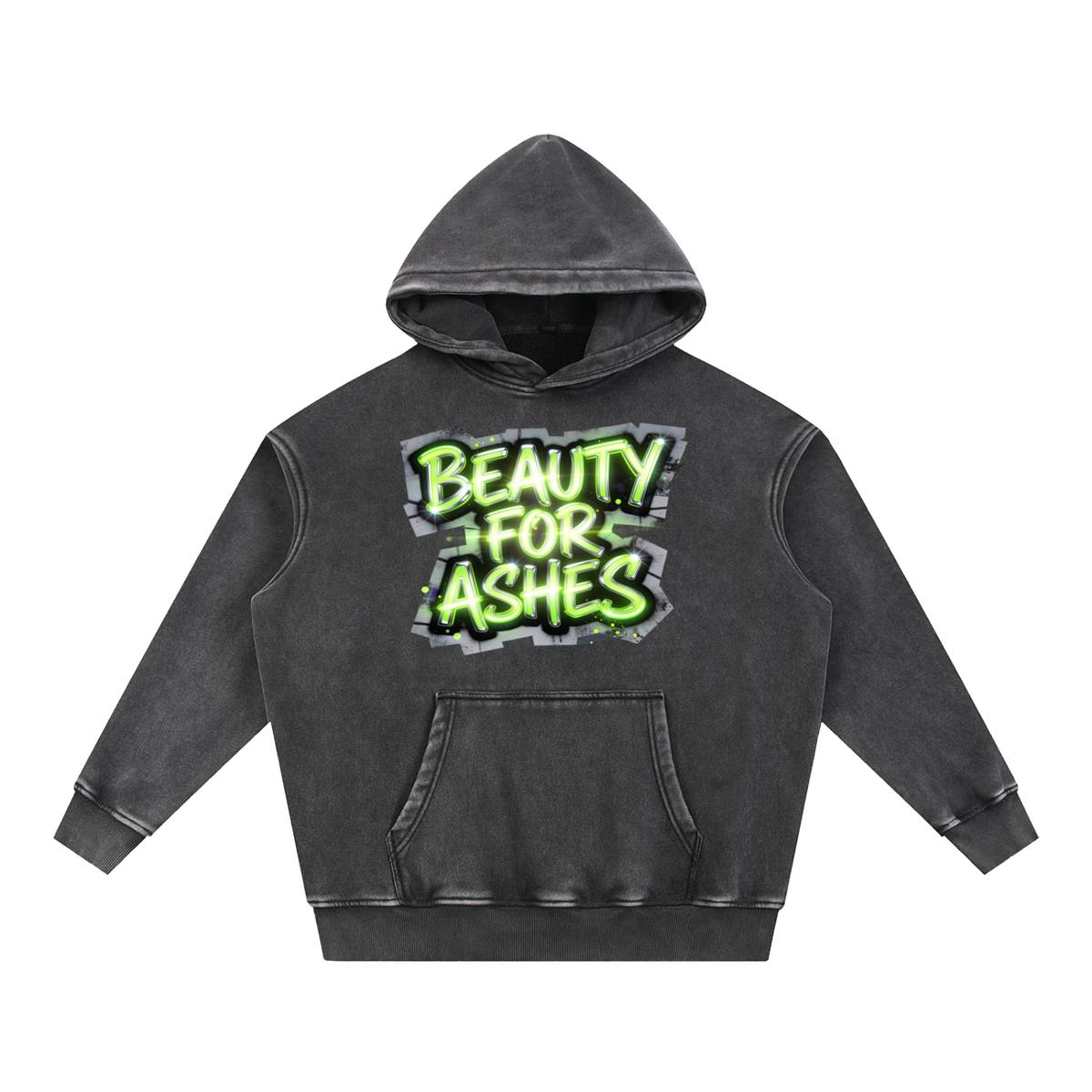 Beauty for Ashes Snow Washed Hoodie