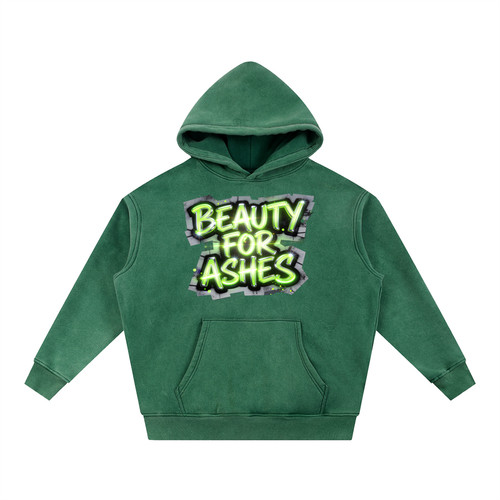 Beauty for Ashes Snow Washed Hoodie