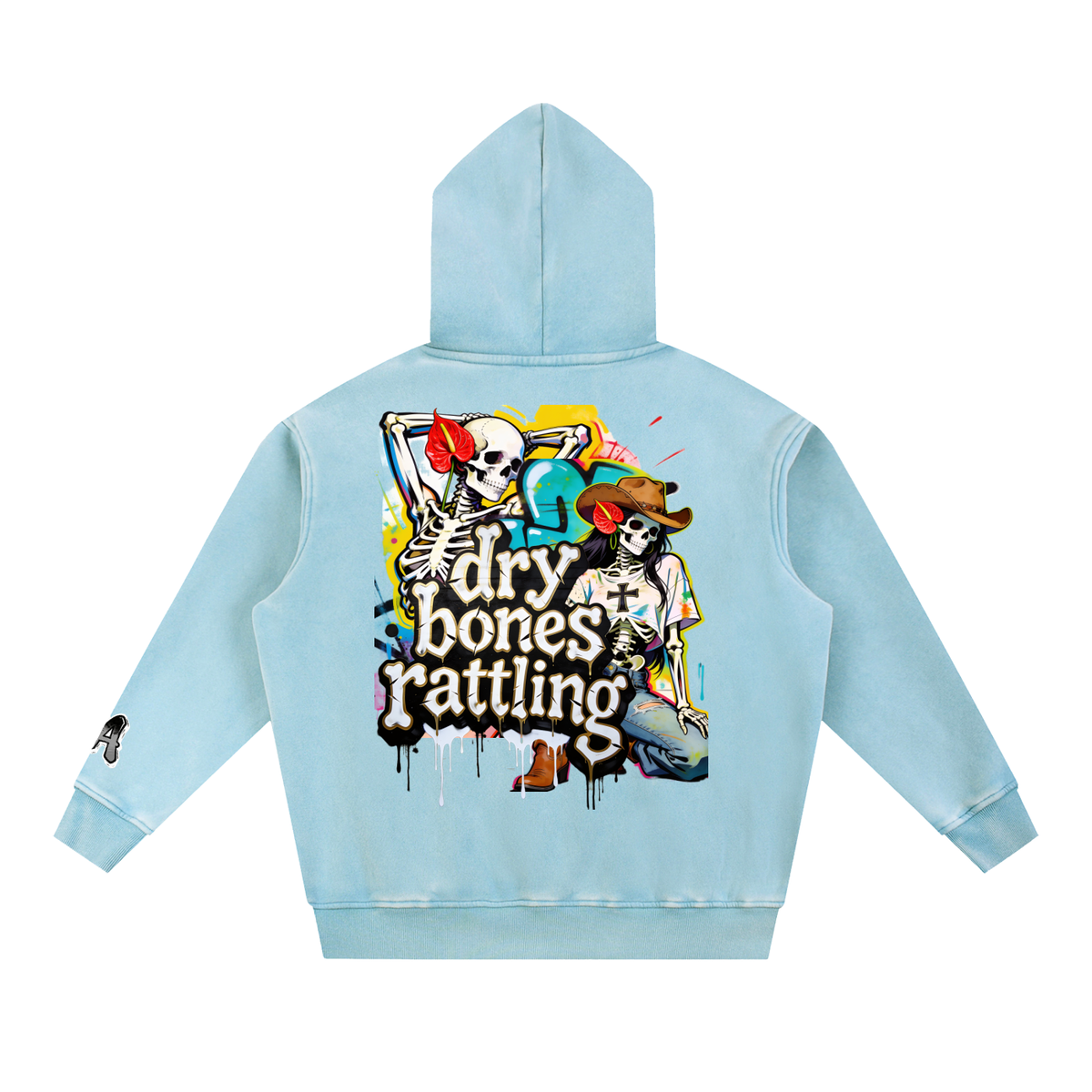Dry Bones Rattling Hoodie