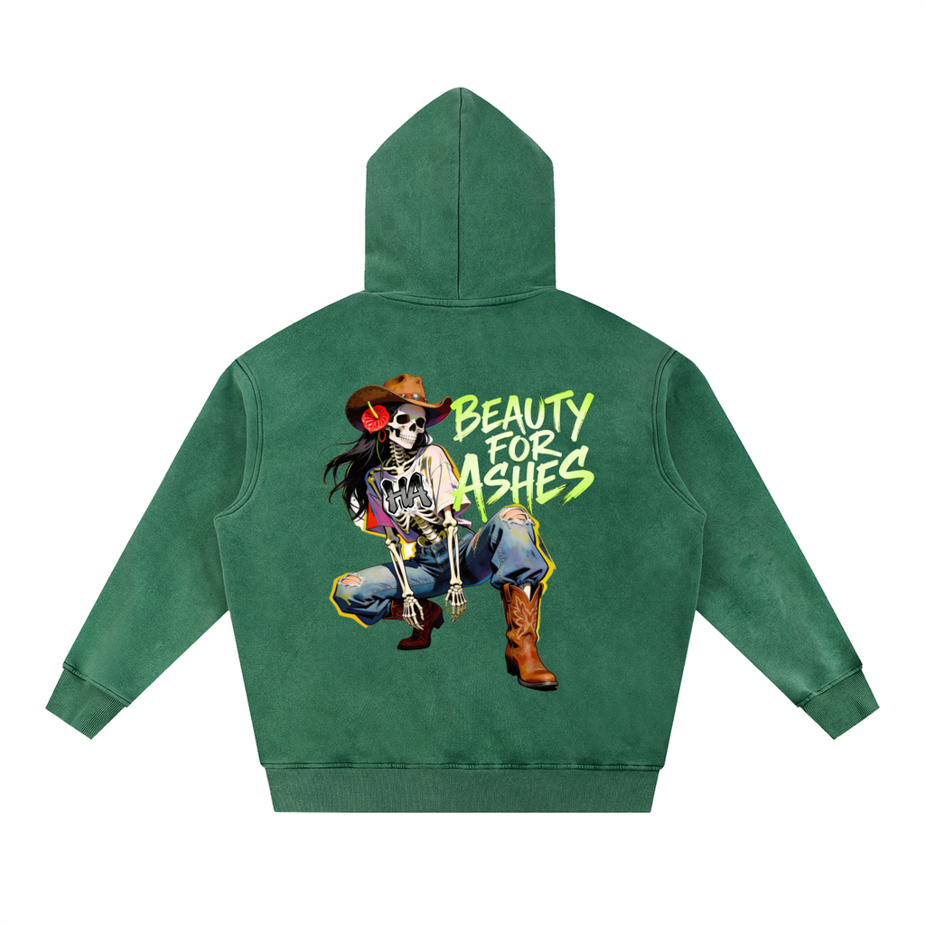 Beauty for Ashes Snow Washed Hoodie
