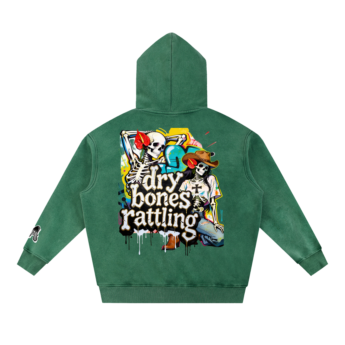 Dry Bones Rattling Hoodie