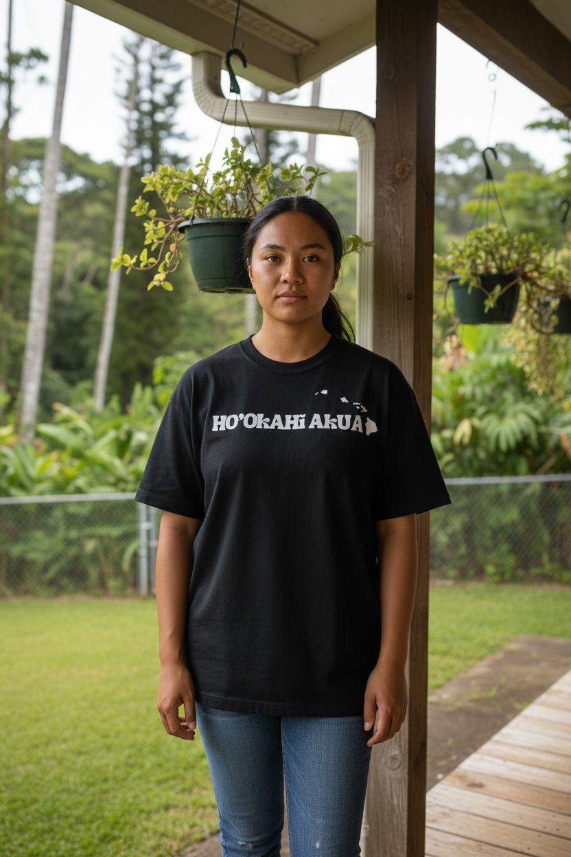 Founders Tee - Woman Black Lanai
