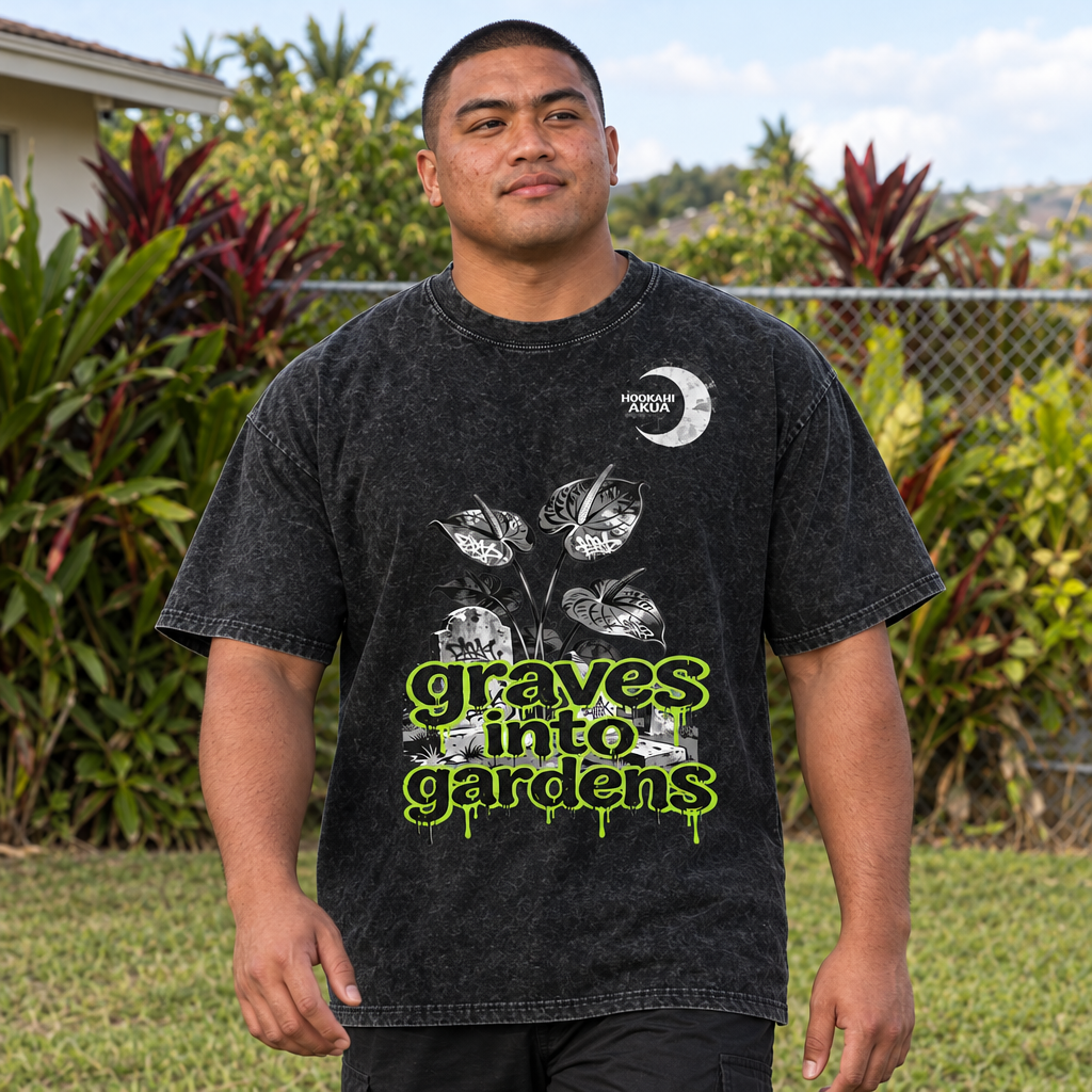 Graves into Gardens casual walking pose