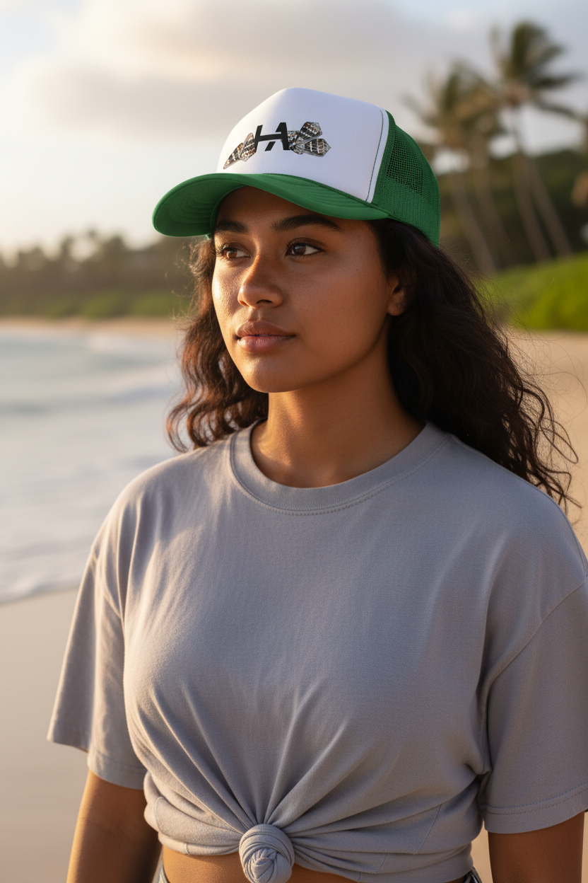 HA Hat - Green Close