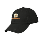 Pua Akua Distressed Cap // Black