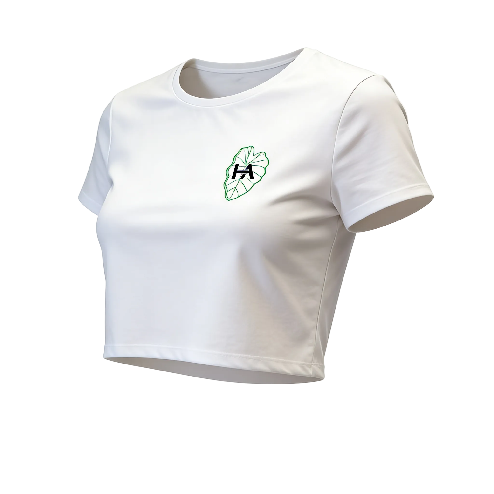 Kalo Crop Top // White