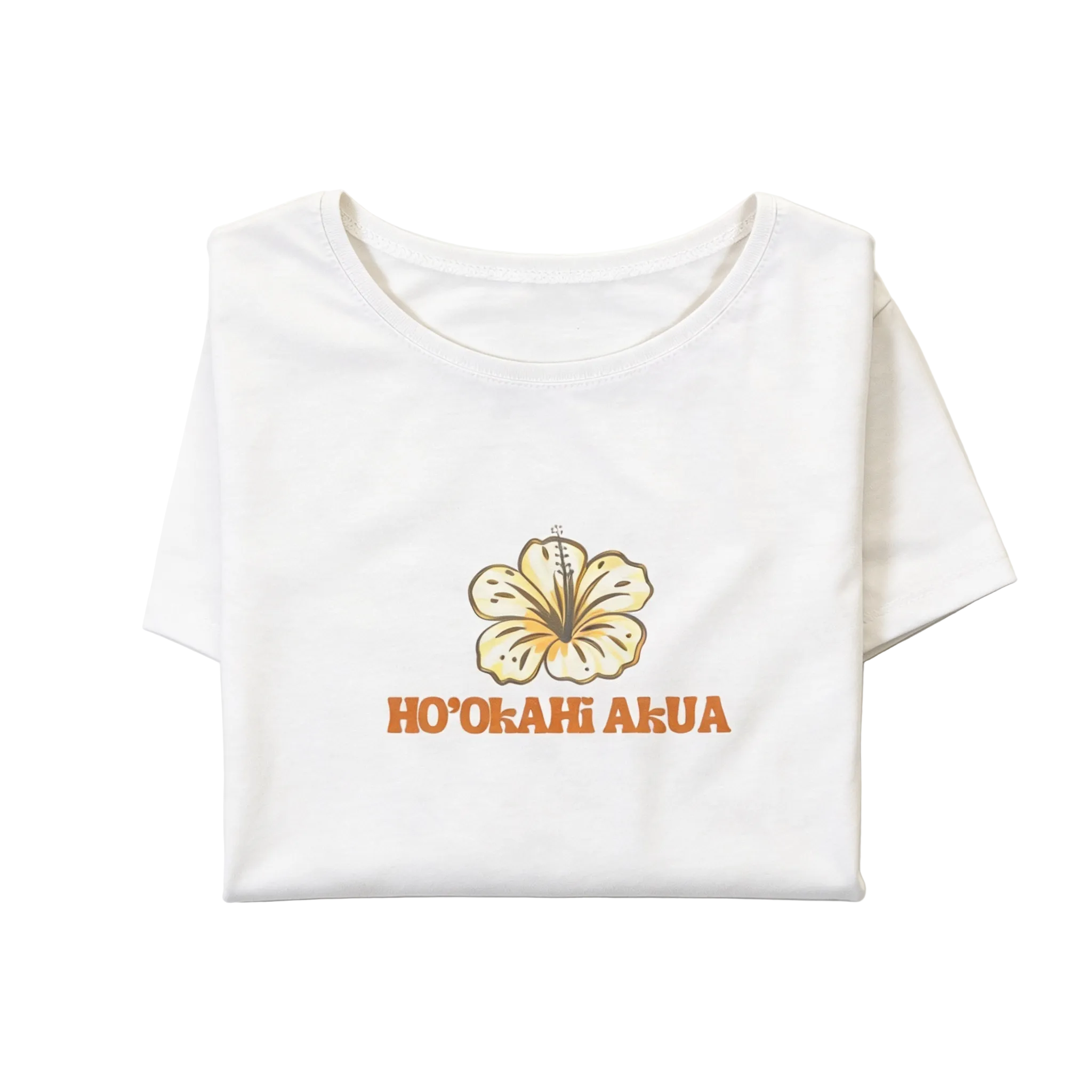 Pua Akua Crop Top // White