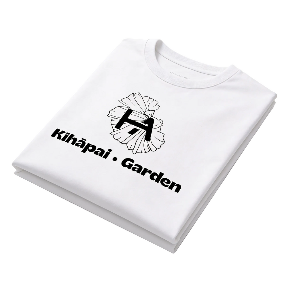 Kīhāpai Logo Tee // White
