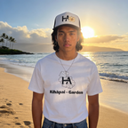 Kīhāpai Logo Tee // White