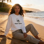 Kīhāpai Crewneck // White