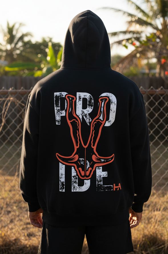 PROVIDE Hoodie — Hood Up