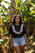Purple Palaka Lei Tee — Warm Seductive 2