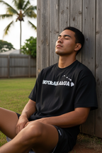 Raw Life - Man Black Fence Sun