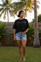 Solo Color - Slim Woman Black Ripped Shorts